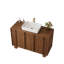 Meuble-lavabo autoportant moderne en noyer de 122 cm avec lavabo rectangulaire en céramique-1882120184