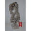 Statue Altamont Modern Art en boules chromées - Taille: L 11 po x l 10 po x H 22 po.