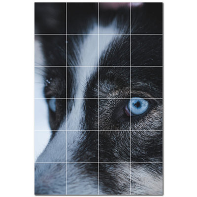 4.25'' x 4.25'' Satin Ceramic Decorative Mural