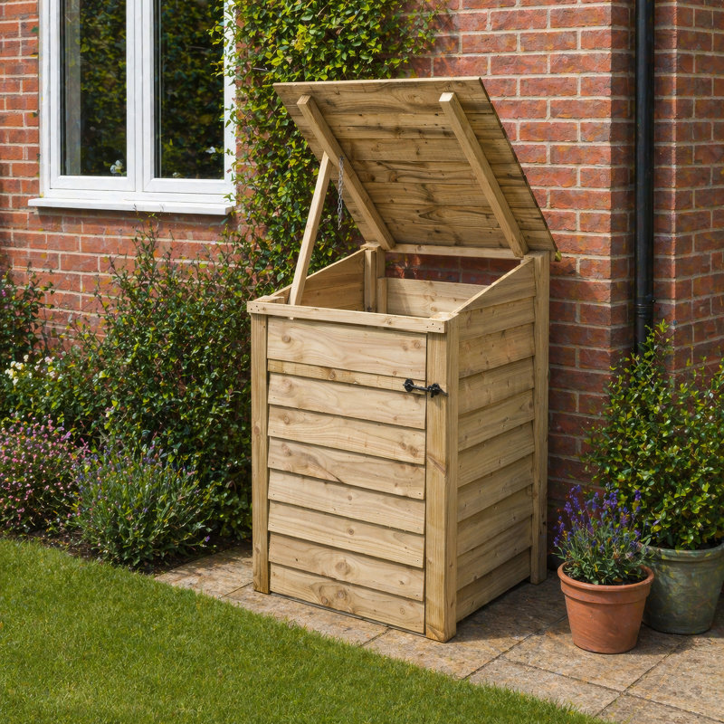 Elizabethtown Wooden Bin Store, Light Green