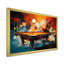«Billard Vibrant Break II», reproduction sur toile-91498666-91498669