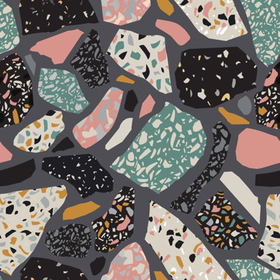 Stones Ornament Wallpaper G1038