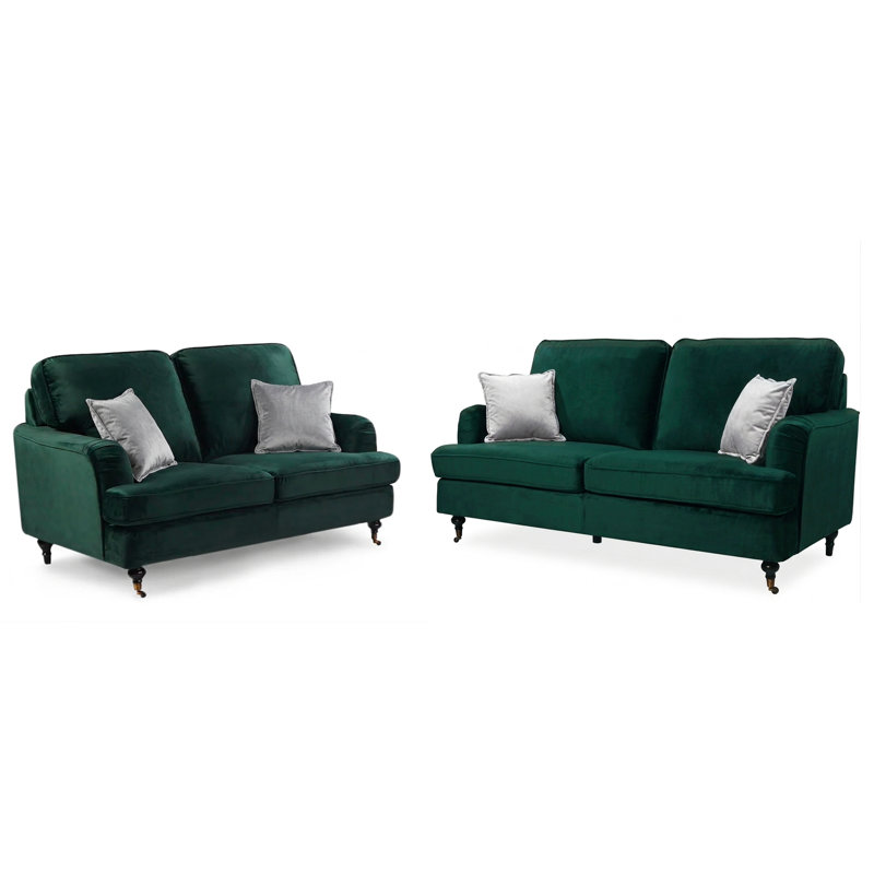 Marcantonio 2 - Piece Velvet Living Room Set