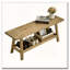 Banc en bois 43 po