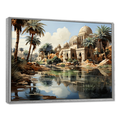 Egypt Nile Reflections - Egypt Framed Prints