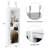 Gustavs 14.56 " W Jewelry Armoire with Mirror