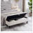 59" Bed Bench Ottoman with Storage