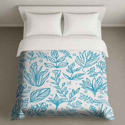 Housses de couette bleues