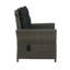 Wicker Outdoor Lounge Chair with Ottoman
