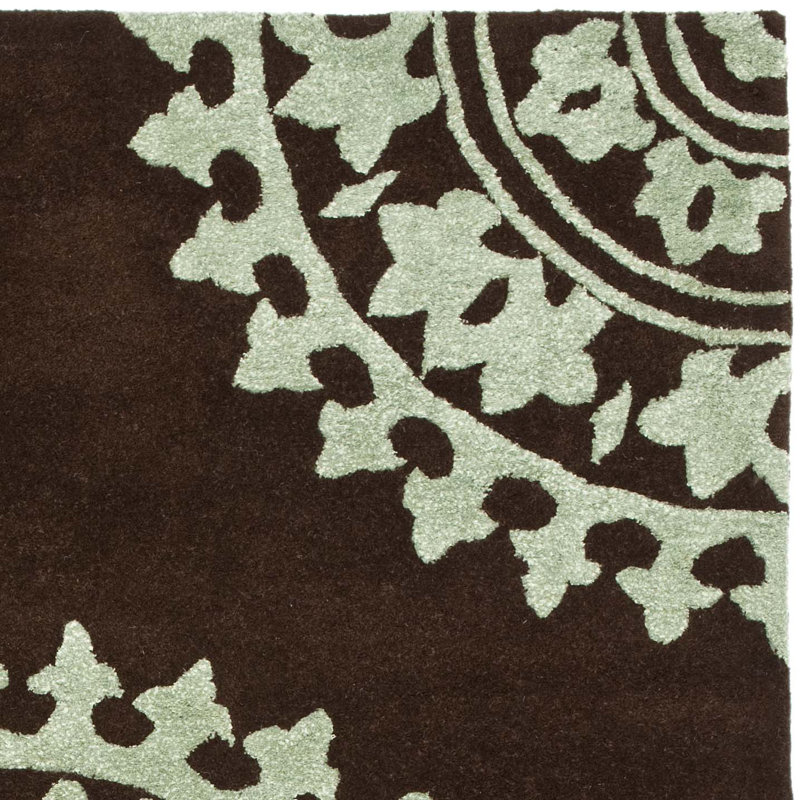 Oriental Wool Hand Woven Area Rug, Rectangle 152 x 244 cm