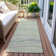 Machine Washable Indoor/Outdoor Claudian ACN1587 Sage Rug