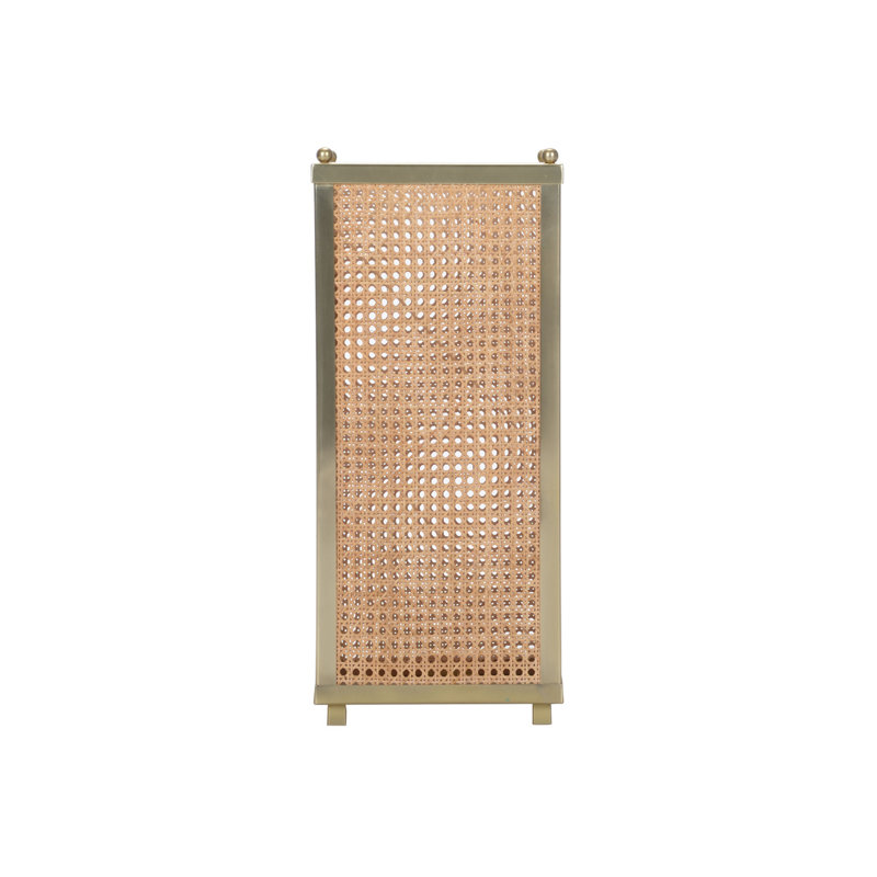 Porte-parapluies autoportant Coastal en laiton antique / naturel