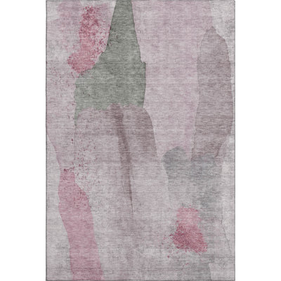 Premium Machine Washable Mouton Abstract Rug