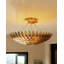 Plafonnier semi-encastré Posie Gold 20 po Posie