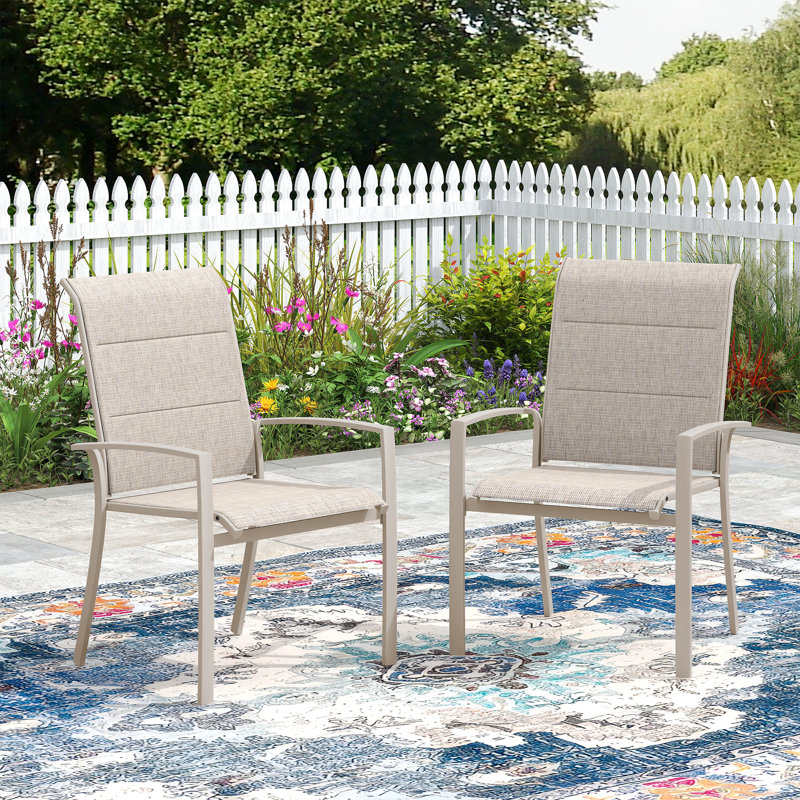 Fauteuil de salle à manger Loann, Crème, crème