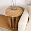 Table d'appoint d'extérieur en bois d'acacia-1091958236