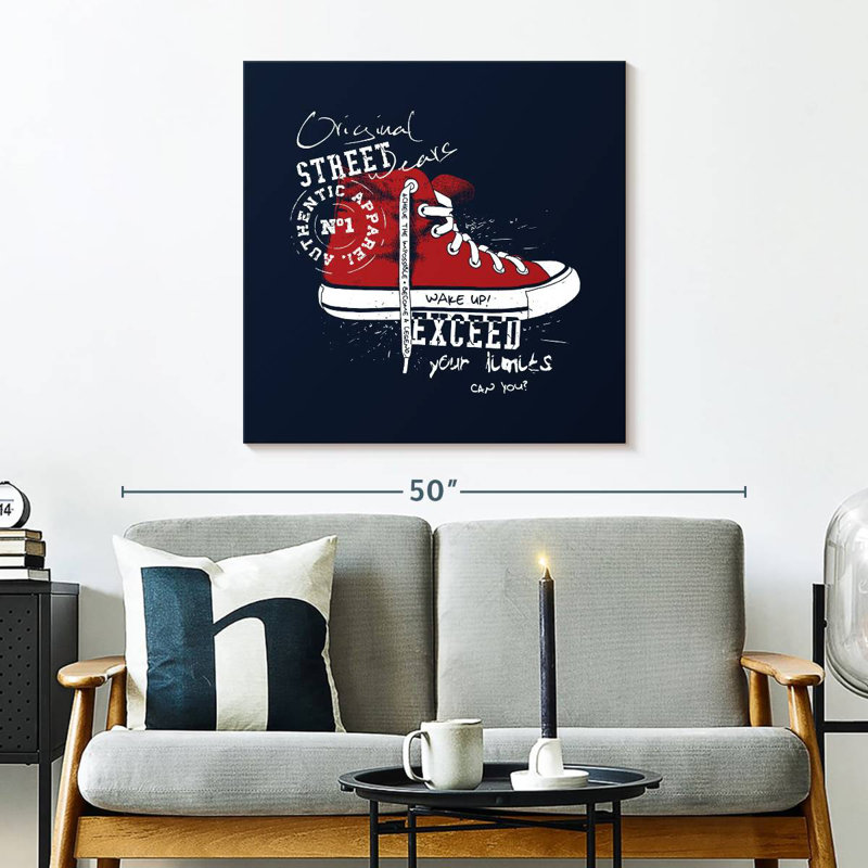 Tergel Sneaker Typography