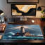 Polyester Desk Pad-1705234568