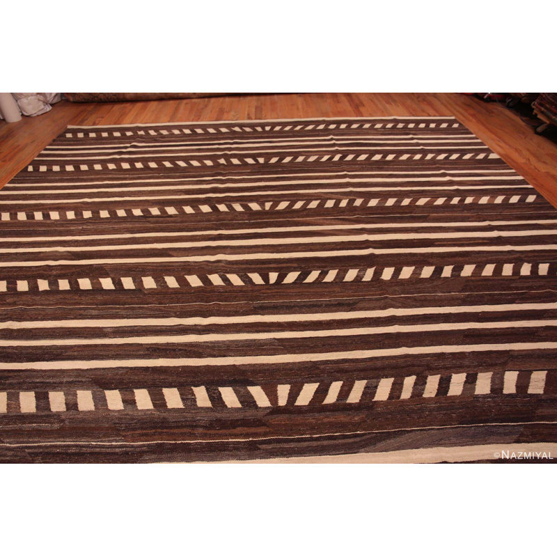 One-of-a-Kind 13'6" X 18'9" Flatweave Area Rug