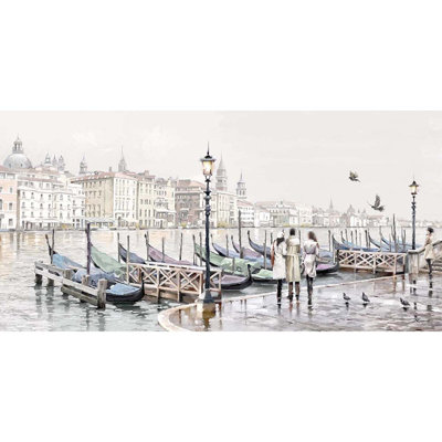 Quayside, Venice by Richard Macneil - Print