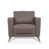 Taupe Genuine Leather