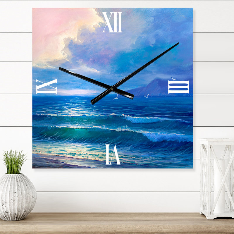 Horloge murale matin, Moyen