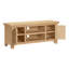 Cooksey Fully Assembled 2 Door Cabinet TV Stand with Media Shelves-1041725346
