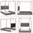 Wyndham Upholstered Canopy Bed-689103708-681049978