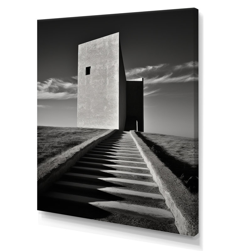 Noir et blanc, photo I - Tours, reproduction d'art mural, Toile tendue, H 44 po x l 34 po