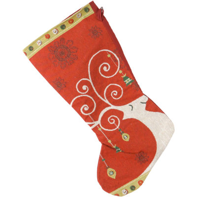 Chaussette de Noël tapisserie