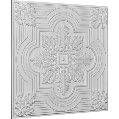 Carreau de plafond Adonis l 24 po x H 24 po x P 3/4 po (paquet de 10)