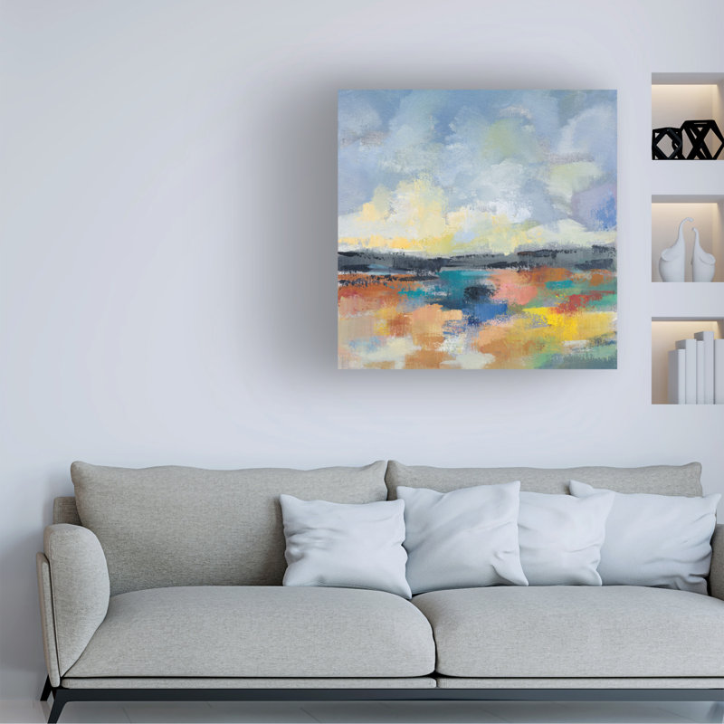  Art mural sur toile Silvia Vassileva Del Mar, H 35 po x l 35 po