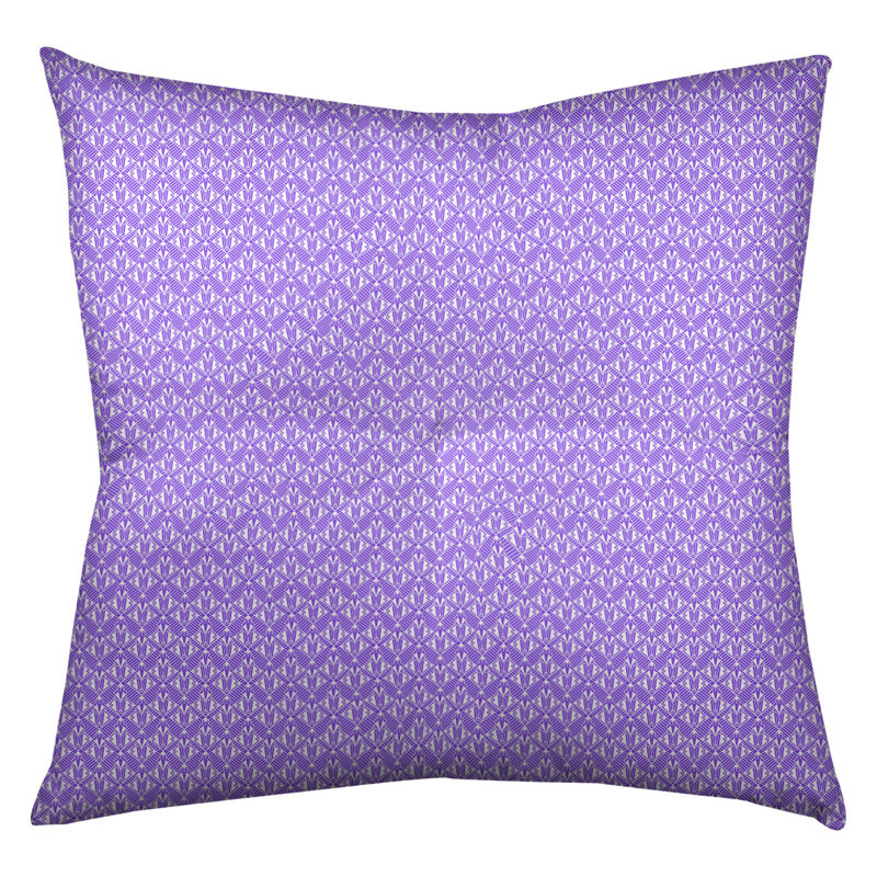Coussin de sol Katelyn Elizabeth, 26 po x 26 po, Mauve