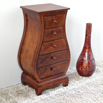 Commode décorative 5 tiroirs Aodee
