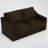 67" Upholstered Loveseat Modern Sofa With Thickened Cushions, Comfy Chenille 2-Seater Couch With Wider Armrests For Bedroom, Apartment, Office-60442333