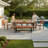 Jelyssa 8 - Person Acacia Patio Dining Set with Rectangular Table , Cushions Included