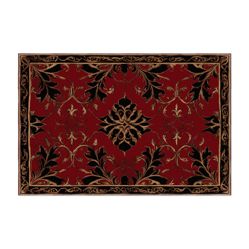 Sunlit Filigree Indoor And Outdoor Area Rug, Rectangle 8' x 10'