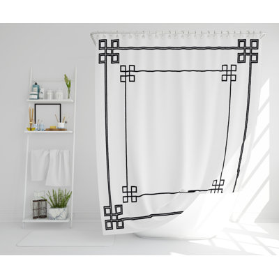 Martell Polyester Shower Curtain Set