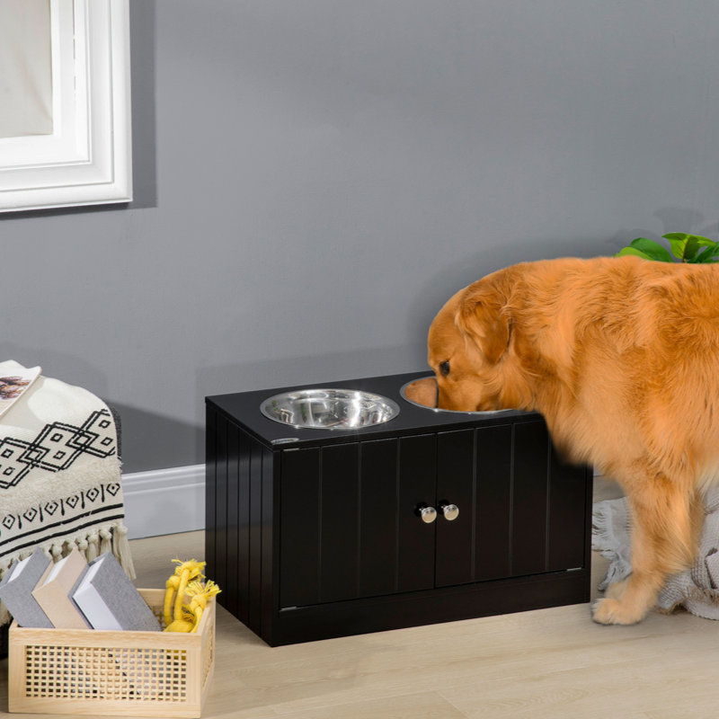 Elevated Feeder, Black