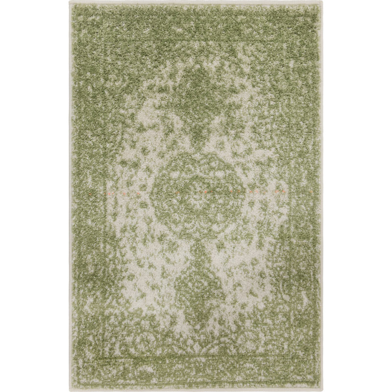 Geometric Indoor Rug, Rectangle 2' x 3'1"