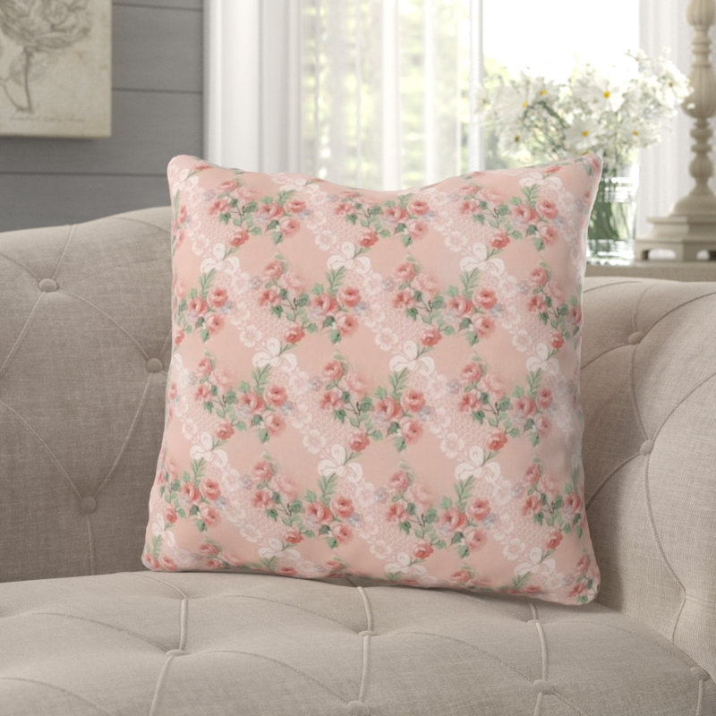 Coussin décoratif à motif floral Grijalva, Intérieur
