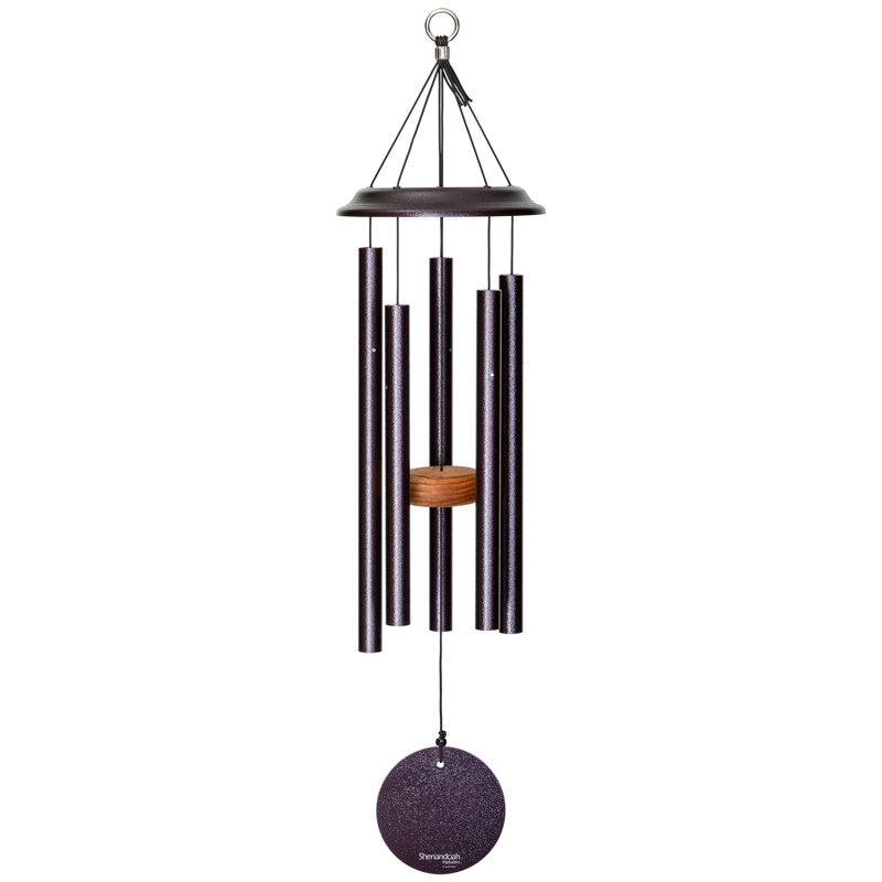 Shenandoah Melodies Aluminum Wind Chime, Prune, H 26 po x l 6 po x P 6 po