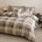 Grid Comforter Set Plaid Bedding Set 1 Checkered Comforter with Pillowcases-115352626-114984130