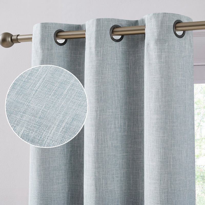 Brookstone Percy Blackout 2-Panel Window Curtain Set, 38" x 96"