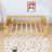 Multifunctional Wooden Platform Bed with Removable Rails-261253257-261253256