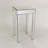 Divya Mirrored Glass Top End Table