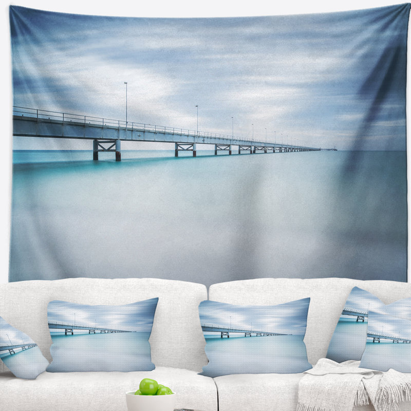 Tapisserie Seascape, H 50 po x l 60 po