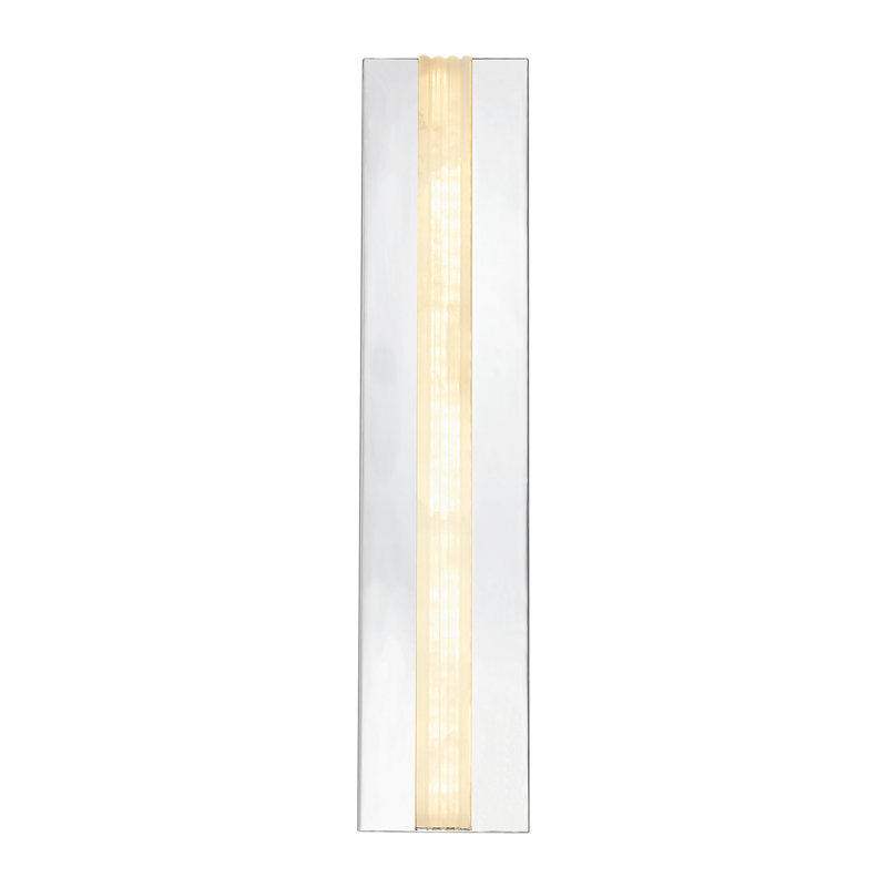 Kismet 1 - Light LED Bath Bar, Polished Nickel