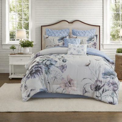 Piece Cotton Queen Bedding Sets, Floral Shabby Chic For Home Bedroom