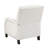 Push Back Reclining Chair Transitional Style Off-Self-Reclining Motion Chair 1Pc Cushion Seat Modern Living Room Furniture